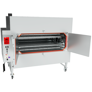 Fast Eddy's by Cookshack FEC750SS 750 lbs. Wood Pellet Rotisserie Smoker