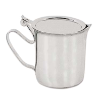 Holloware ECS-9 9-1/2 oz. Stainless Steel Stacking Creamer Server