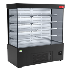 New Air NOM-59-S 59.25-Inch Refrigerated Open Merchandiser Display