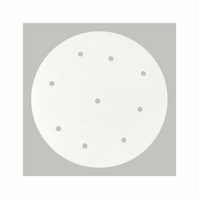 Omcan 44431 papier ronde perforé de 4 pouces, feuille séparatrice ronde perforée de 4 pouces pour presse à burgers