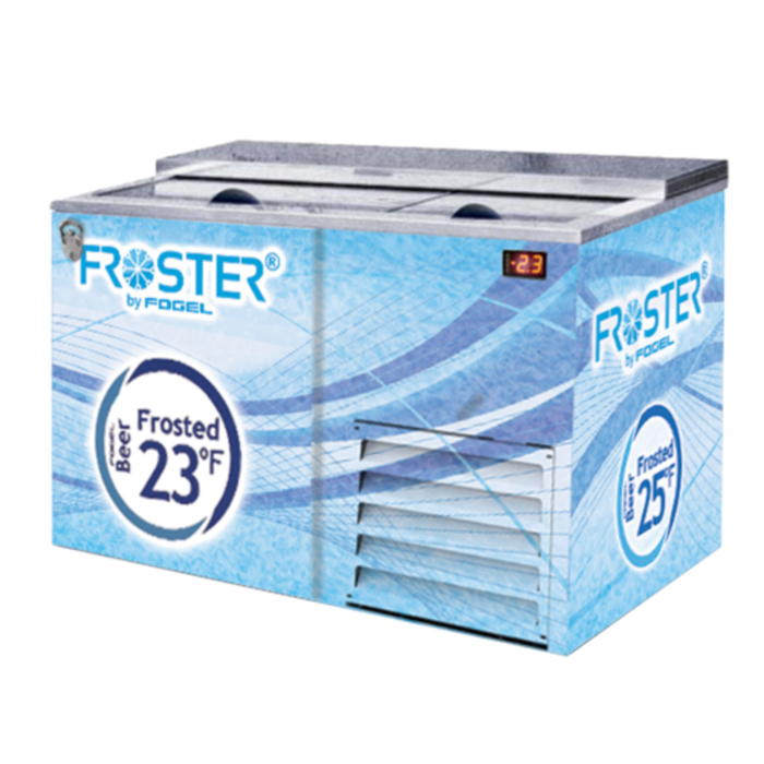 Fogel FROSTER-B-50-HCB 130 cm 425 litres Refroidisseur de bière sous-comptoir à deux sections