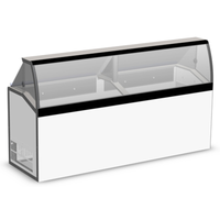 Master-Bilt DD-88LCG 90-1/4"W Ice Cream Dipping Display Cabinet