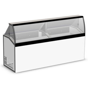 Master-Bilt DD-88LCG 90-1/4"W Ice Cream Dipping Display Cabinet