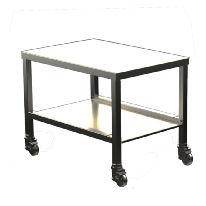 Alto-Shaam CTX Oven Equipment Stand With Casters And Lower Shelf, 23-5/8"W For Commercial Kitchens