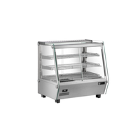 EFI Sales HGSM-CT-2727-SF 27" Countertop Heated Display Case for showcasing hot food items.