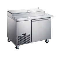 Omcan 50042 Refrigerated Pizza Prep Table 50"W 13.8 cu.ft.