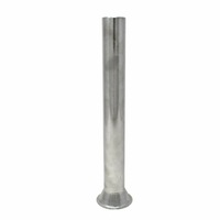 Omcan 10155 Ensemble de tubes de remplissage à saucisses en acier inoxydable durable de plusieurs tailles