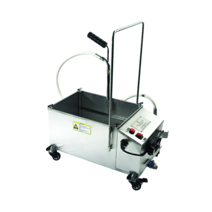 Black Diamond BDOF-75 Mobile Fryer Filter Machine 75 lb Capacity