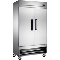 Ancaster AFE SF35 39.5-Inch Two Solid Door Reach-In Freezer