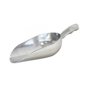 Omcan 27680 12 oz. Aluminum Utility Scoop for Ice/Ingredients