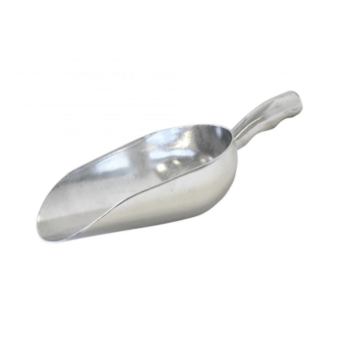 Omcan 27680 12 oz. Aluminum Utility Scoop for Ice/Ingredients