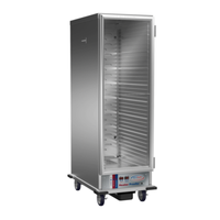 Winholt INHPL-1836C-DGT 21" Mobile Insulated Heated Holding Proofing Cabinet