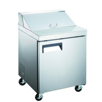 Grista GRSL-1D 27.5" One-Door Refrigerated Sandwich / Salad Prep Table