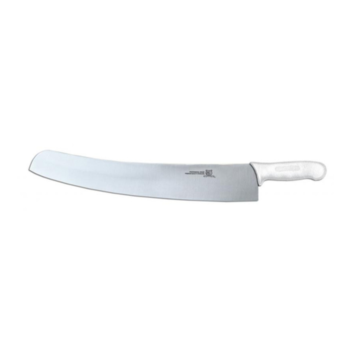 Omcan 31355 18-Inch Commercial Pizza Rocker Knife with Handle