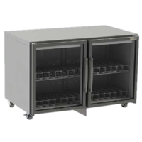 Silver King SKR48A-EGUS1 48" Undercounter Glass Door Back Bar Refrigerator