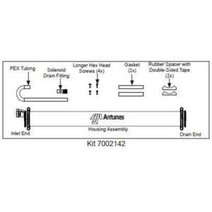 Antunes 7002142 High-Capacity VZN Ultrafilter Housing Retrofit Kit