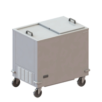Silver King SKFMW34-ELUS1 34" Mobile Deepwell Chest Freezer