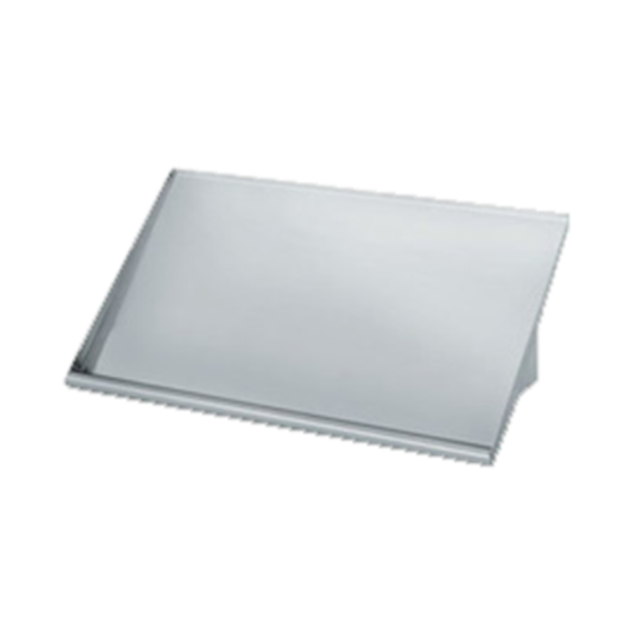 Étiquette alternative : OMCAN 28489 Étagère à vaisselle inclinée en acier inoxydable de 21 pouces, étagère à vaisselle inclinée en acier inoxydable pour étagères à vaisselle