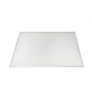 Alt Tag: Omcan 13466 Seamless Aluminum Pizza Screen 16-Inch Diameter seamless aluminum mesh pizza screen for crispy, even baking