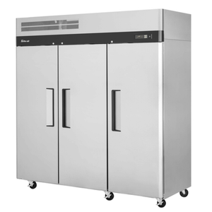Turbo Air M3F72-3-N 77.75" 65.8 cu. ft. Reach-In Freezer
