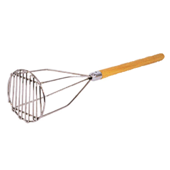PMR-24 18" L Round Head Nickel Plated Potato Masher