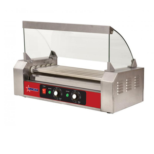 Omcan 44152 Sneeze Guard for 5-Roller Hot Dog Grill 44131