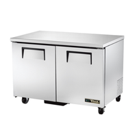 True TUC-48F-HC 48-Inch Two Door Solid Undercounter Reach-In Freezer
