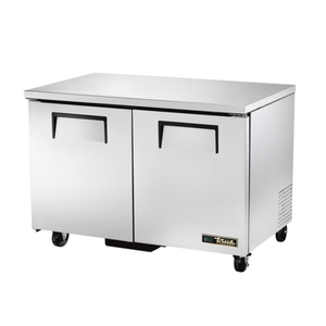 True TUC-48F-HC 48-Inch Two Door Solid Undercounter Reach-In Freezer