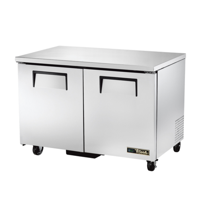 True TUC-48F-HC 48-Inch Two Door Solid Undercounter Reach-In Freezer