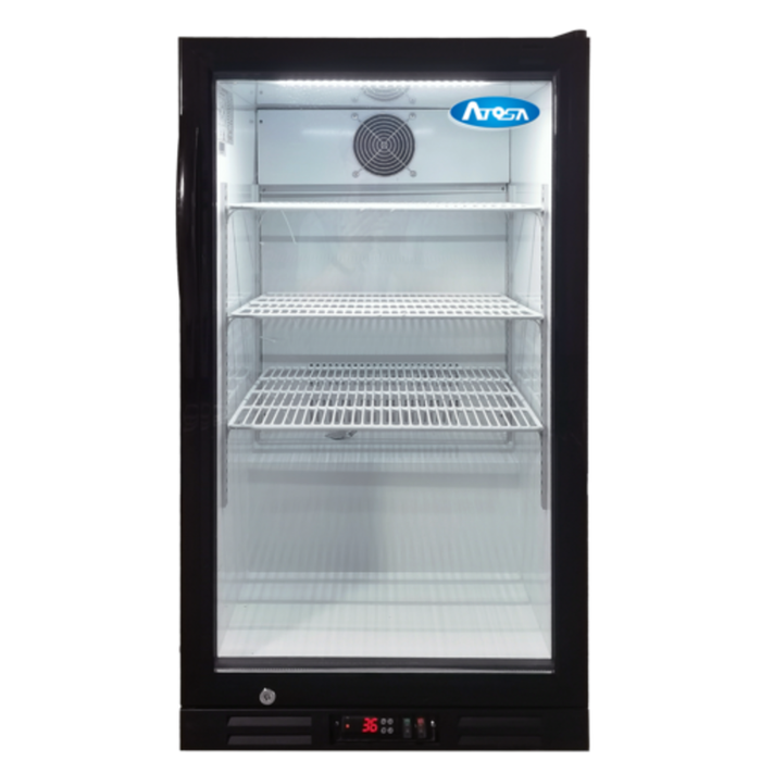 Atosa CTD-7T 21.5" Countertop Glass Door Refrigerator Merchandiser