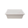 NSF Certified Food Storage Container In White Polycarbonate For Kitchen Use
