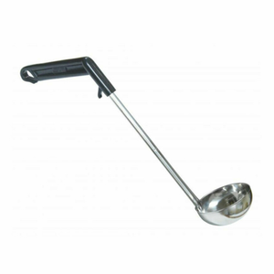 Alt Tag: Omcan 80321 Stainless Steel Serving Ladle with 0.75 oz. Capacity commercial portion control ladle with long handle