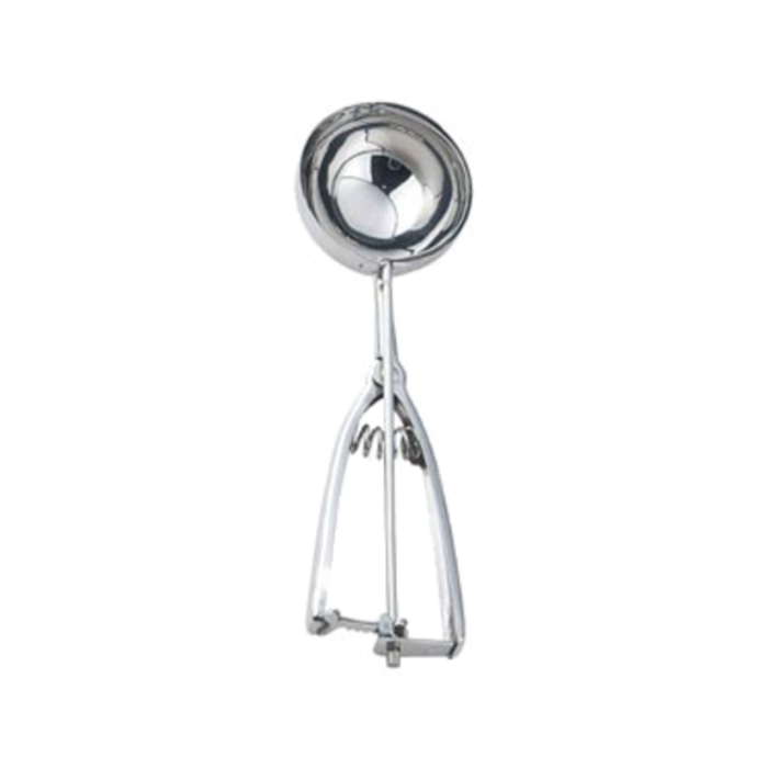 Omcan 34849 4 oz. 2-3/4" Stainless Steel Round Bowl Disher