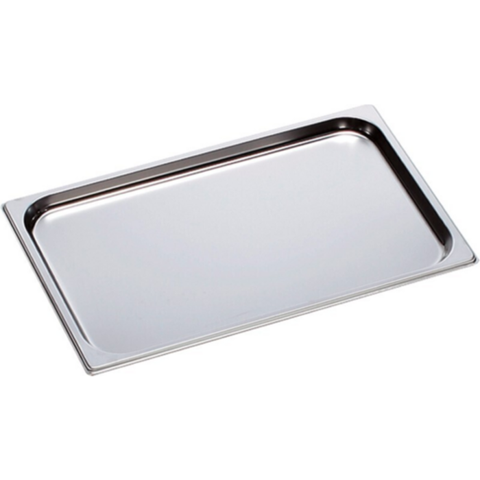 Angelo PO T11AL20 Stainless Steel Gastronorm 1/1 Food Pan, 530x325mm, 2.6 Qt Capacity