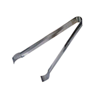 PT-6 Pom Tongs, 6" Long, Standard Gauge Stainless Steel Construction