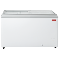 New Air NIF-60-FG 60-Inch Flat Glass Ice Cream Freezer