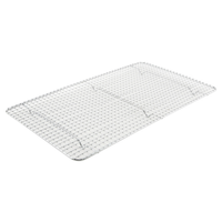 Alt Tag: Omcan 46460 Heavy-Duty Nickel-Plated 25.5-inch Wire Oven Pan Rack Grate commercial wire oven rack grate