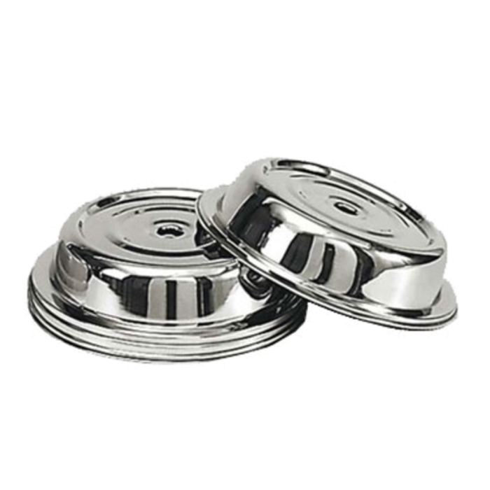 PCV1012 10.5-Inch Diameter Stainless Steel Plate Cover Cloche