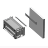 Atosa Wall Mount Bracket Kit Components Including Wall-Mount Bracket And Equipment For Installation.