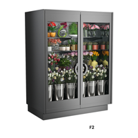 Structural Concepts F2 Allure 63"W Refrigerated Upright Door Merchandiser
