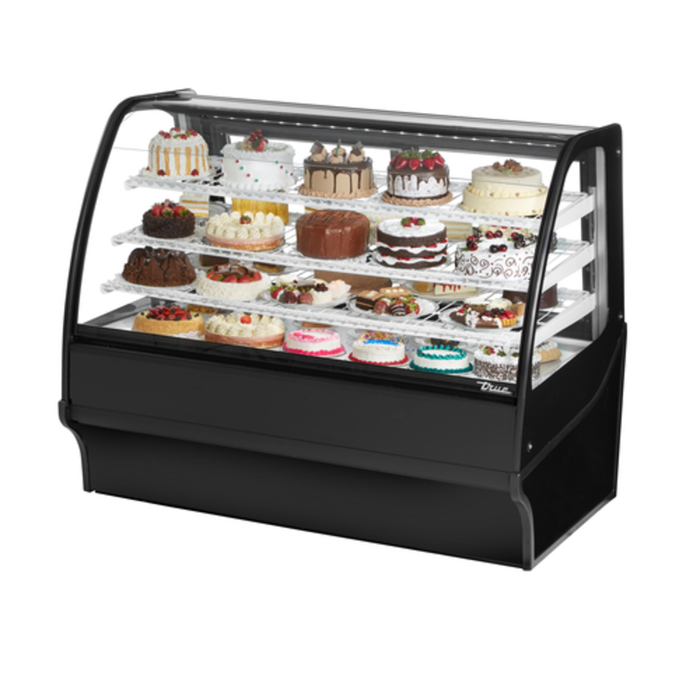 True TDM-R-59-GE/GE-B-W 59.25"W Refrigerated Bakery Display Case