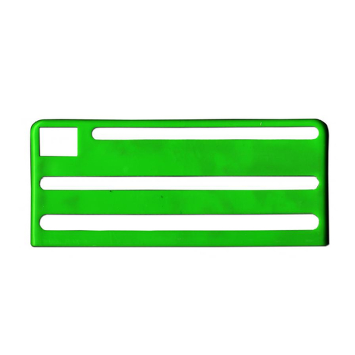 Omcan 12917 Replacement Green Insert for Knife Block Rack
