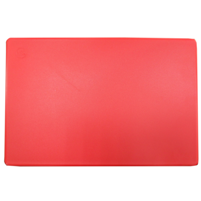 Adcraft HDCB-1218/RD 12" x 18" Red High Density Cutting Board