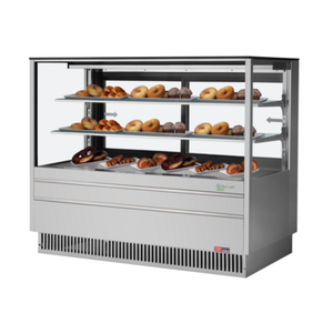 Turbo Air TCGB-60UF-DR-S 60.5" Non-Refrigerated Bakery Display Case