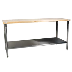 Winholt WTSS3648 48"W x 36"D Wood Top Work Table