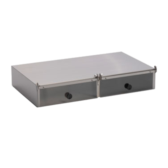 Antunes RRBB-50 Stainless Steel Hot Dog Bun Box, 50 Bun Capacity