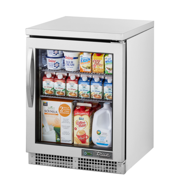 Réfrigérateur encastrable True TUC-24G-HC~FGD01 24" à portes vitrées