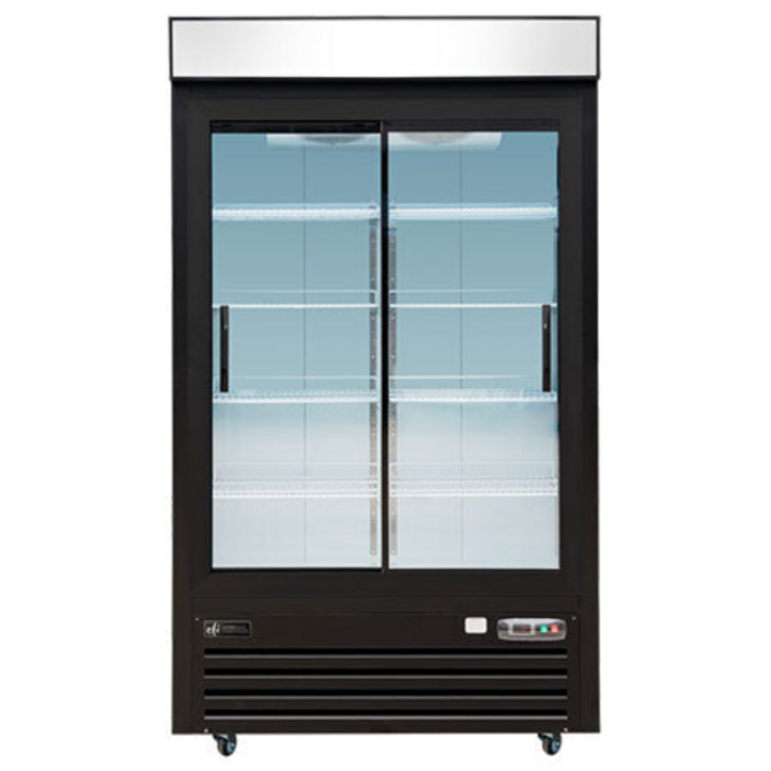 EFI Sales C2S-48GD 48 Inch Glass Door Refrigerated Display Merchandiser