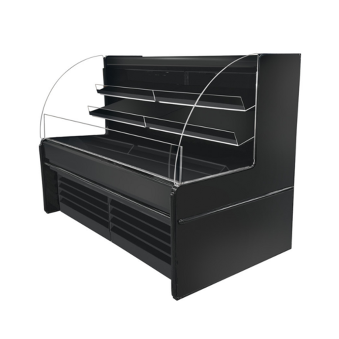 Howard McCray SC-OD40E-4S-B Présentoir réfrigéré ouvert autonome de 129,5 cm de large