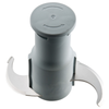Dito Sama Emulsifying Rotor designed for 7 litre cutter mixer, featuring smooth blades for consistent texture.